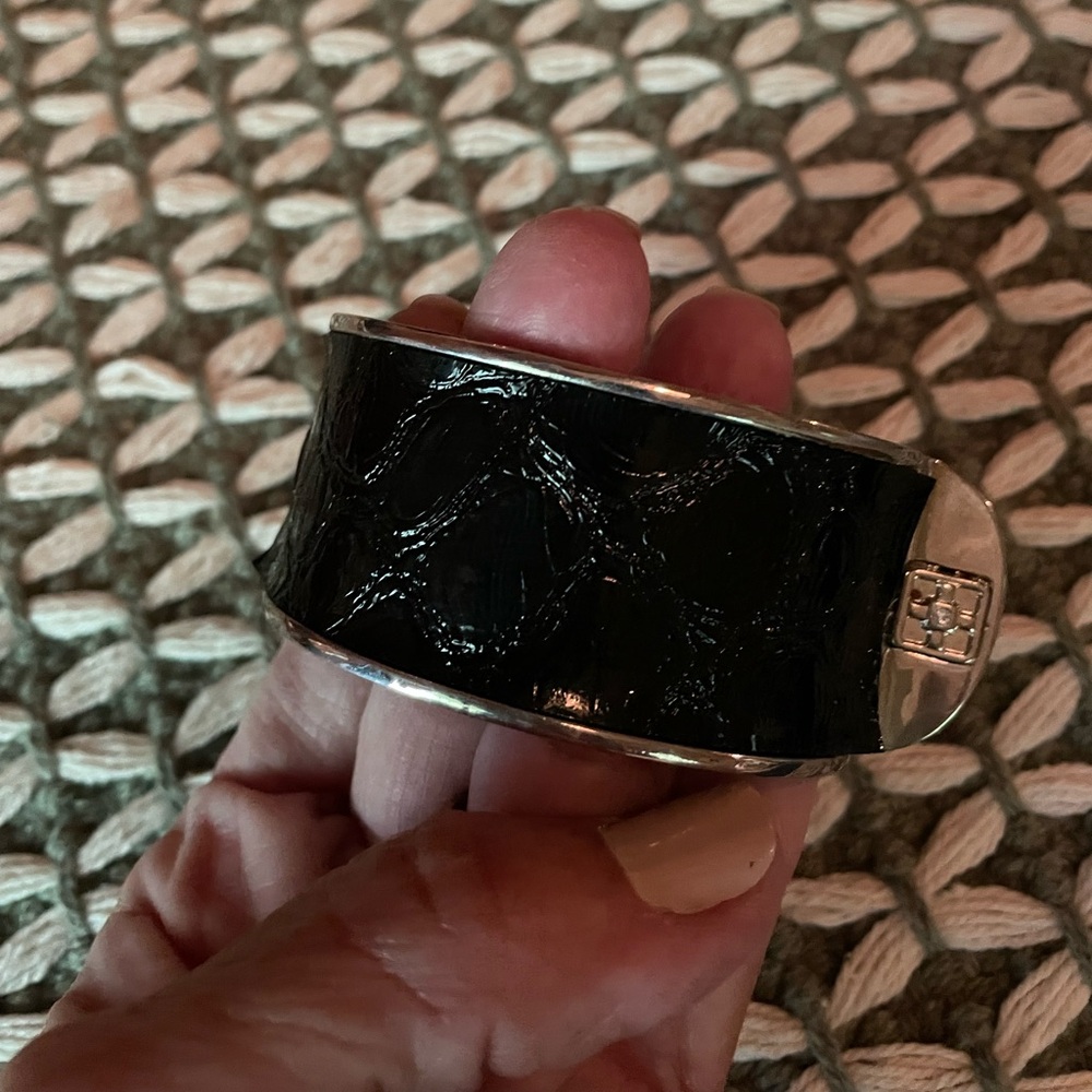 IMAN Black Silver Bracelet